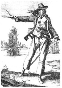 Anne Bonny, depicted by someone with a lot of imagination and little sense